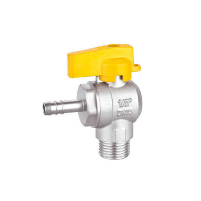 Valvola a sfera per gas in ottone AV1010-M Valvola a sfera con maniglia in alluminio forgiato