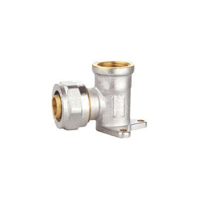 Montaggi di gomito d'ottone del piatto di parete di compressione 16X1/2x16 26X16X26 PF5009