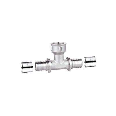 Fermaglio diritto d'ottone forgiato 16mm 20mm 25mm per il tubo di PEX