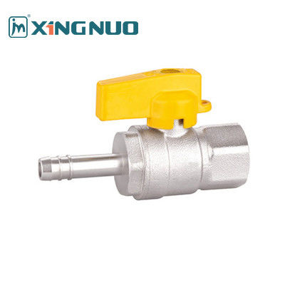 Valvola a sfera di ottone a filo femminile 1/2 pollice 1 pollice Valvola a sfera a filo maschile X connettore del tubo Valvola a sfera PTFE