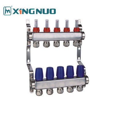 Separatore di acqua Acciaio inossidabile durevole 304 Manifold Nickel Plated Distribuzione Manifold Threaded