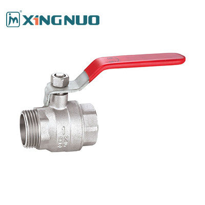 1/2 pollice maschio e femmina valvola a sfera di ottone precisione CNC lavorato ottone Quarter Turn Valve per l'acqua / gas