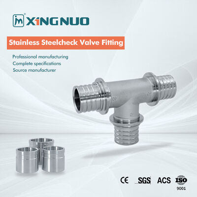 90 Fittings in acciaio inossidabile a gomito e connettori per tubi con elevata resistenza alla corrosione e certificazione ISO