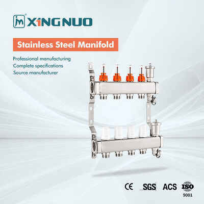 Temperatura fino a 250 ° F Manifold in ottone 4 porte Inch Dimensione 3/4 × 16 2 3/4 × 16 3 3/4 × 16 4 Ideale per sistemi di controllo dei fluidi